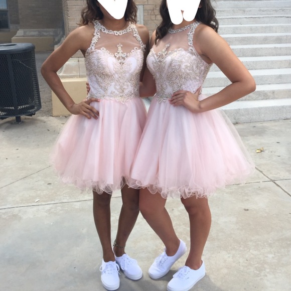 light pink dress quince